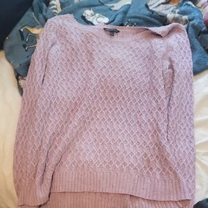 American Eagle Outfitters Purple Crew Neck Sweater